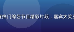 蜜桃传媒热门综艺节目精彩片段，嘉宾大笑互动场景